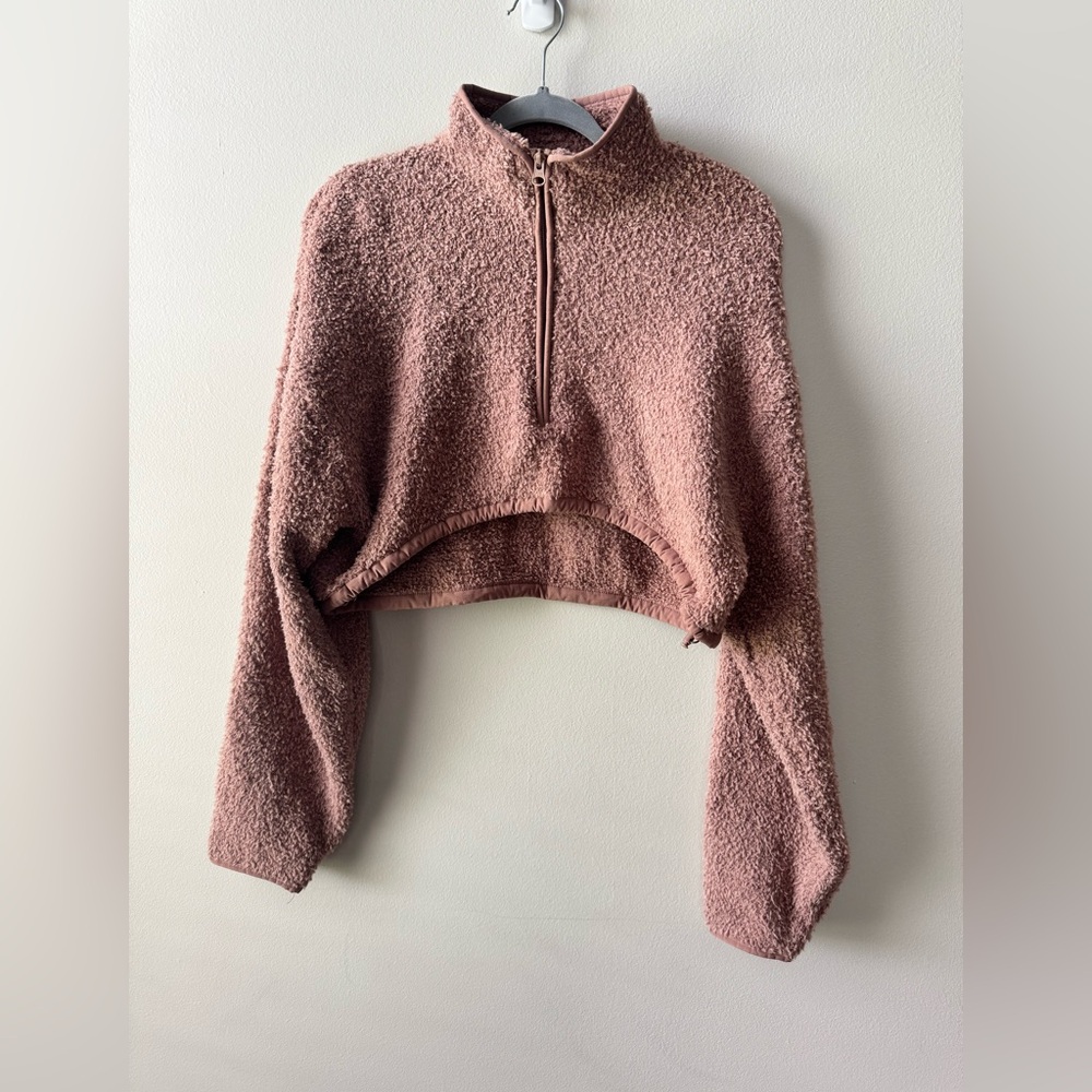 Skims cozy knit cropped sweater